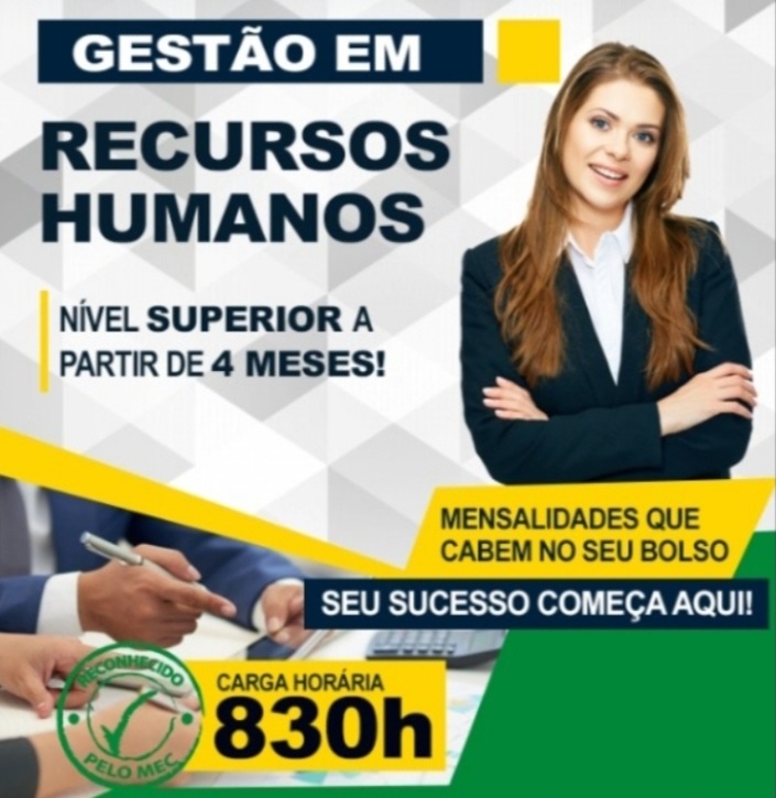 N1 (#ID:4770-4769-medium_large)  Curso Superior em Gestão de Recursos Humanos da categoria Lazer e Hobbies e que está em Goiânia, Unspecified, , com id exclusivo - Resumo de imagens, fotos, fotografias, fotografias e mídia visual correspondente ao anúncio classificado #ID:4770