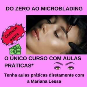CURSO O DO ZERO AO MICROBLADING 😍😍