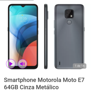 Celular Motorola Moto E 7