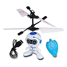 Mini Drone Brinquedo Robo Voador Infravermelho Voa Verdade 1014M