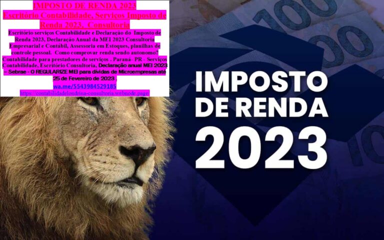 N1 (#ID:11810-11809-medium_large)  Roraima### Imposto de Renda 2023 – Declaração Anual MEI 2023 da categoria Cursos e Treinamentos e que está em Barra de Santo Antônio, Unspecified, 200,00, com id exclusivo - Resumo de imagens, fotos, fotografias, fotografias e mídia visual correspondente ao anúncio classificado #ID:11810