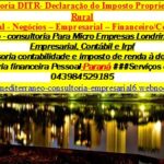Assessoria/Consultoria Economica, Financeira, Contabilidade, Imposto de Renda - Antonina do Norte